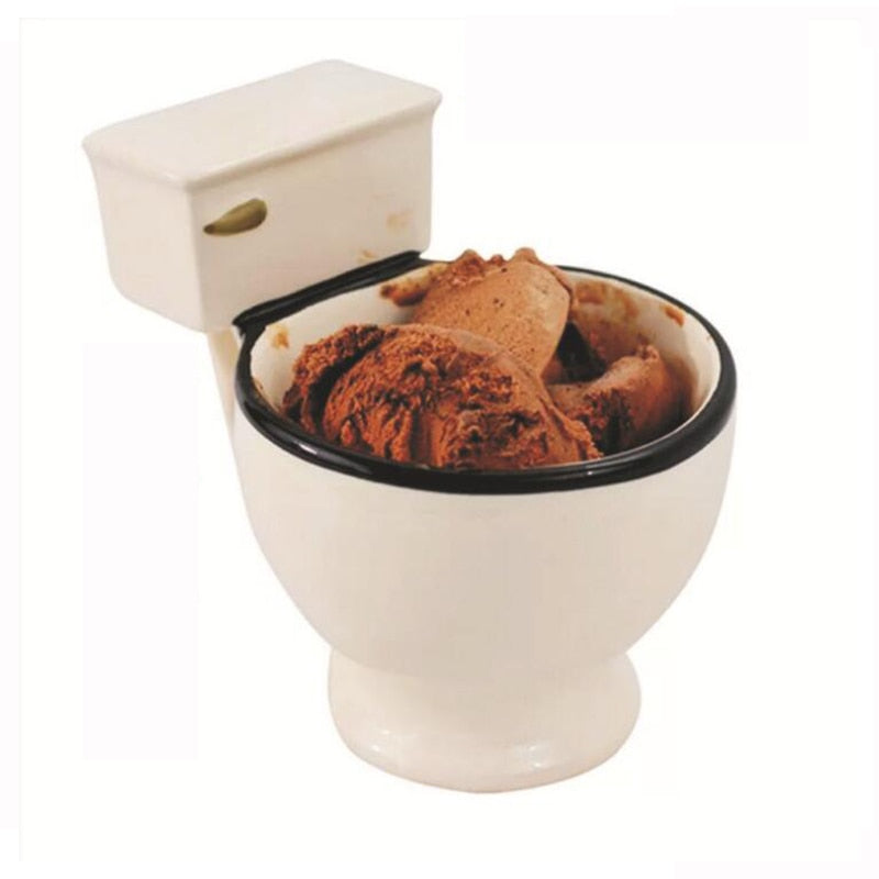 New creative cup, mug, funny toilet cup, tricking personality, defecate, ceramic water cup, teasing coffee